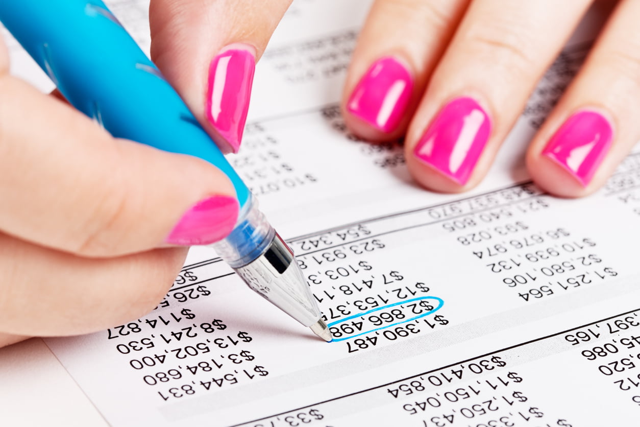 lender verifying financial statements