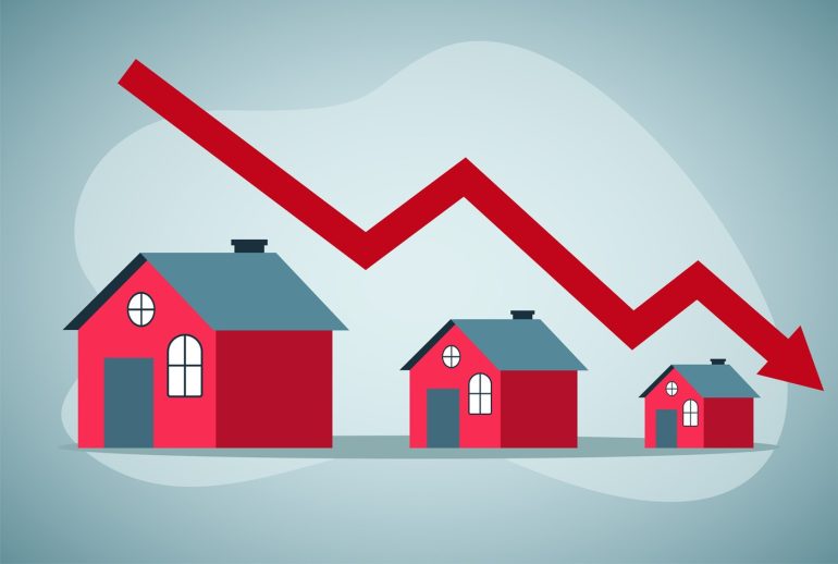 Home sales down in July